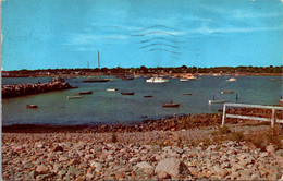 Massachusetts Cape Cod Boating At Scituate Harbor 1965 - Cape Cod