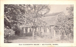 Massachusetts Cape Cod Scituate Old Cudworth House - Cape Cod