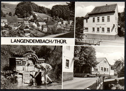 E1463 - Langendembach Betriebsferienheim Und Gaststätte Grüner Wald  - Bild Und Heimat Reichenbach - Poessneck