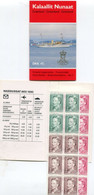 GREENLAND 1990 Queen Margarethe Definitive Complete Booklet MNH / **. Michel  201-03, MH2;  SG  SB2 - Libretti