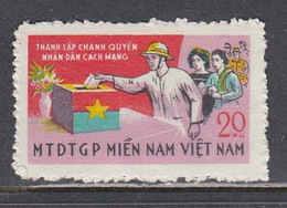 Vietnam 1968 - Ausgabe Der Vietkong, Michel 19, MNH** - Vietnam
