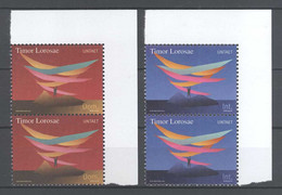 EAST TIMOR - 2000 UNITED NATIONS (UNTAET) 2 Sets. MNH - Timor Oriental