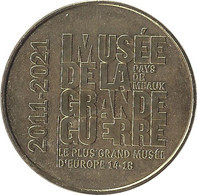 2021 MDP108 - MEAUX - Musée De La Grande Guerre 3 (Le Plus Grand Musée D'Europe) / MONNAIE DE PARIS 2021 - 2021