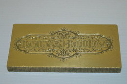 BRONZE GRANDE MATRICE IMPRIMERIE CARTOUCHE VIDILLD CASJILLD Bureau Réf 190-32-97 - Timbri