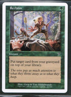 MAGIC The GATHERING  "Reclaim"---7th EDITION (MTG-105-2) - Andere & Zonder Classificatie