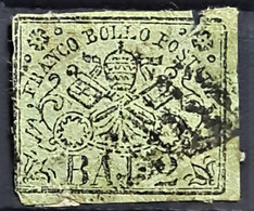 ROMAN STATES 1852 - Canceled - Sc# 3a - 2b - Kirchenstaaten