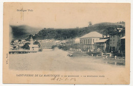 CPA - FORT-DE-FRANCE (MARTINIQUE) - Le Mouillage - La Montagne Pelée - Fort De France