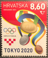 Croatia, 2021, Mi: 1535 (MNH) - Sommer 2020: Tokio