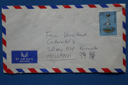 Z1 CHINA BELLE LETTRE 1984 VOYAGEE   POUR GOUDA  HOLLAND +  +AFFRANCHISSEMENT PLAISANT - Andere & Zonder Classificatie