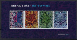 New Zealand 2020. The Four Winds. Legends Folktales Meteorology  MNH** - Neufs