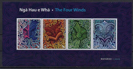 New Zealand 2020. The Four Winds. Legends Folktales Meteorology  MNH** - Nuevos