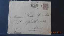 Lettre De 1903 à Destination De Nimes Avec No 24. - Covers & Documents