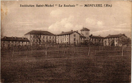 CPA MONTLUEL Institution St-Michel La Saulsaie (485632) - Montluel