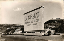 CPA AK GÉNISSIAT Barrage Monument Commémoratif (486248) - Génissiat