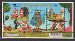 Nederland NVPH 3694 Vel Kinderzegels De Fabeltjeskrant 2018 Postfris MNH Netherlands - Ungebraucht