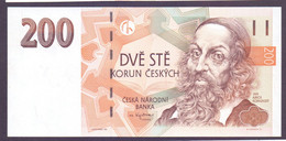 Tschechien, 200 Kronen 1998, Prefix "D",  Sehr Selten, Unc. - Czech Republic