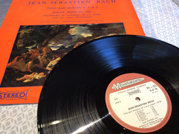 J.s.Bach Suite Pour Orchestre 1 Et 2 Roger Bourdin Orchestre De La Sarre Karl Ristenpart Stéréo Musidisc RC 748 - Collectors