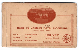 HOUYET - Carnet De 5 CPA - Hotel Du Chateau Royal - Belgique - Houyet