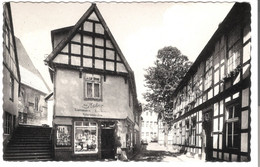 Tecklenburg - Teutoburger Wald - Fachwerkhäuser Mit Geschäft  V.1970 (5046) - Steinfurt