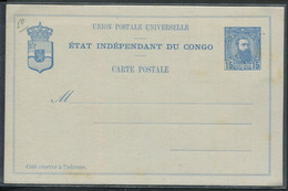 CONGO BELGE - ENTIER POSTAUX - CP N° 11 - NEUVE & LUXE - Enteros Postales