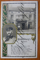 Posen. Hindenburg Geburtsort  NPG N° 5132- Richard Ott. Guerre Mondiale WOII 1914-1918 - Posen