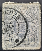 LUXEMBOURG 1865 - Canceled - Sc# 19b - 10c - 1859-1880 Armarios