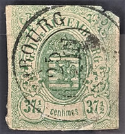 LUXEMBOURG 1859 - Canceled - Sc# 11 - 37.5c - 1859-1880 Wapenschild