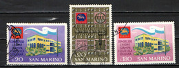 SAN MARINO - 1971 - CONGRESSO DELL'UNIONE STAMPA FILATELICA - USATI - Oblitérés