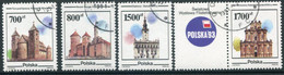 POLAND 1990 Historic Buildings Used.  .  Michel 3302-05 - Usados