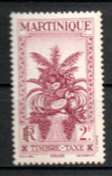 Col22  Martinique Taxe  N° 21 Neuf XX MNH  Cote 4,50 Euro - Portomarken