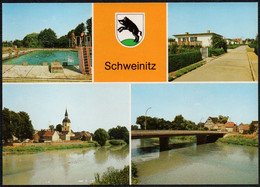 F2528 - TOP Schweinitz Kr. Jessen Freibad - Bild Und Heimat Reichenbach - Jessen