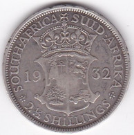 Afrique Du Sud 2 1/2 Shillings 1932. George V, En Argent , KM# 19.2 - South Africa