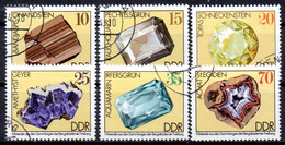 (DDR-BM1) DDR "Minerale Aus Den Sammlungen Der Bergakademie Freiberg", Mi 2006/11, Sauber Gestempelt - Used Stamps