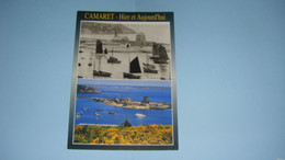 Carte Postale : Finistère, Camaret, Le Sillon En 1915 Et En 1986 - Camaret-sur-Mer