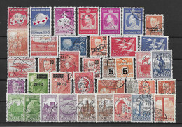 Dänemark 1953-59 Posten Gestempelt - Collezioni