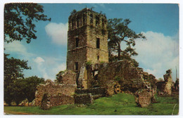 PANAMA - RUINS OF THE CATHEDRAL IN OLD PANAMA / CIRCULATED TO NICARAGUA 1953 - Panama