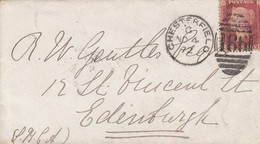 GOOD OLD ENGLAND Postal Cover 1872 - Good Stamped: Victoria - Covers & Documents