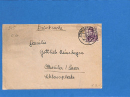 Saar 1948 Lettre De Ottweiler (G2989) - Covers & Documents