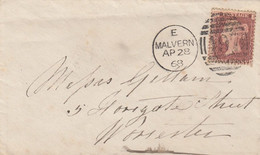 GOOD OLD ENGLAND Postal Cover 1868 - Good Stamped: Victoria - Covers & Documents