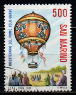 SAN MARINO - 1983 - BICENTENARIO DEL PRIMO VOLO UMANO - USATO - Used Stamps