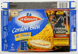 EMBALLAGE CORDON BLEU LE GAULOIS BOITE STAR WARS EPISODE III 2005 ( Sans Magnet ) - Objets Publicitaires