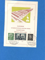 Saar 1957 Carte Postale De Saarbrücken (G3033) - Storia Postale