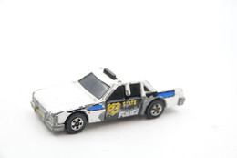 Hot Wheels Mattel Crash Patrol State Police Car Issued 1983, Scale 1/64 - Matchbox (Lesney)