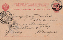 1903 - Entier Postal Pour L' Allemagne  Scan Recto-verso - Ganzsachen