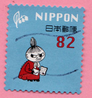 2018 GIAPPONE Fumetti Cartoni Animati Moomin  Little My - 82 Y Usato - Used Stamps