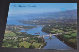 The Menai Straits -The Menai Suspension Bridge - Anglesey