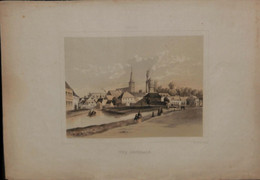 Antoing - 1852 - Litografia