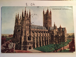 Cpsm, Canterbury Cathedral, éd  Valesque VALENTINE'S And Sons, écrite En 1950? Ou 1960, UK - Canterbury
