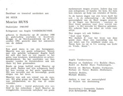 Maurice Huys (1908-1992) ~ Oudstrijder (1940-1945) - Devotion Images