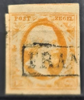 NETHERLANDS 1852 - Canceled - Sc# 3 - 15c - Oblitérés